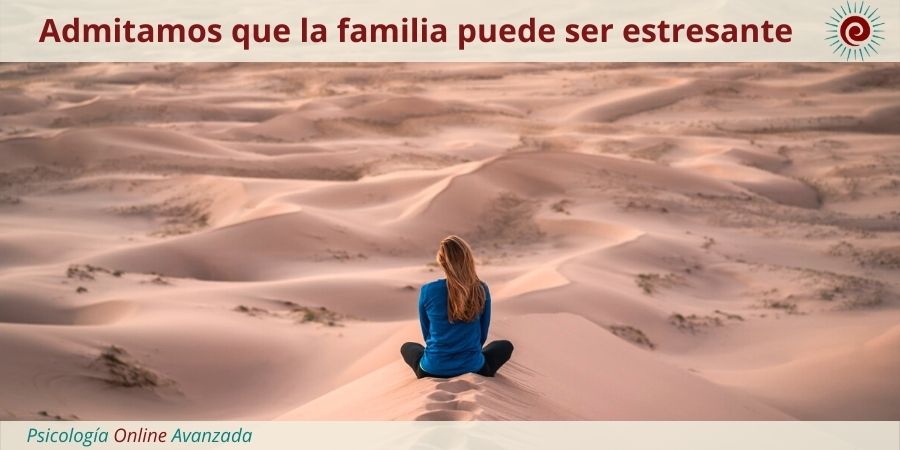 Admitamos que la familia puede ser estresante, Estrés, Meditación, Controlar el estrés, Ansiedad, Meditación, Terapia Online, Relajación