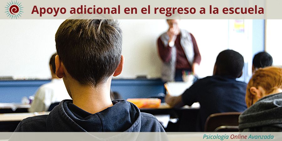 El regreso de los niños a la escuela requiere un apoyo adicional en estos días, Emociones, Noticias, Estudios, Terapia Online
