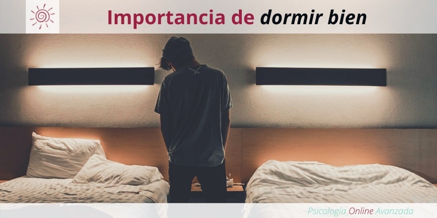 La importancia de dormir bien, problemas de sueño, falta de sueño, Terapia online, Beneficios del sueño, Insomnio, Dormir mejor, Sueño reparador, mejorar el sueño