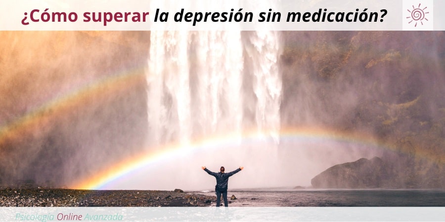 Pregunta a un terapeuta: ¿Cómo puedo superar la depresión sin medicación?, Depresión, Ansiedad, Tristeza, Alteración de sueño, Cambios de ánimo, Agotamiento, Terapia Online
