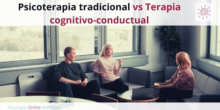 Psicoterapia tradicional vs terapia cognitivo-conductual, Depresión, Ansiedad, Tristeza, Alteración de sueño, Cambios de ánimo, Agotamiento, Terapia Online